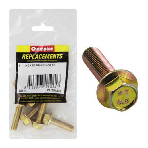 Champion Hex Screw Set HT 10 x 35 x 1.25mm 6Pk C495-15