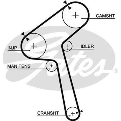 Gates Timing Belt T883