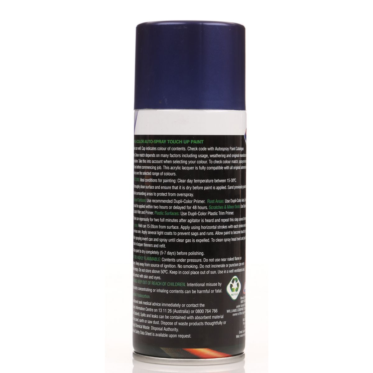 Dupli-Color Automotive Aerosol Spray Paint Cobalt Blue 150g DSF82