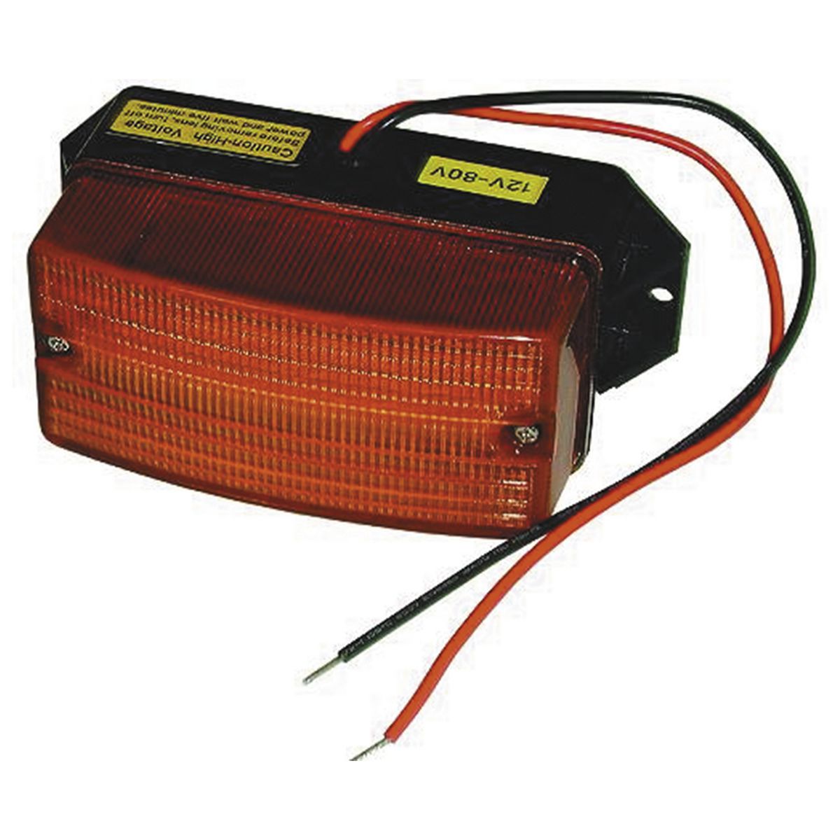 Revolution Strobe Amber 12 To 80V Permanent Mount 62-91635