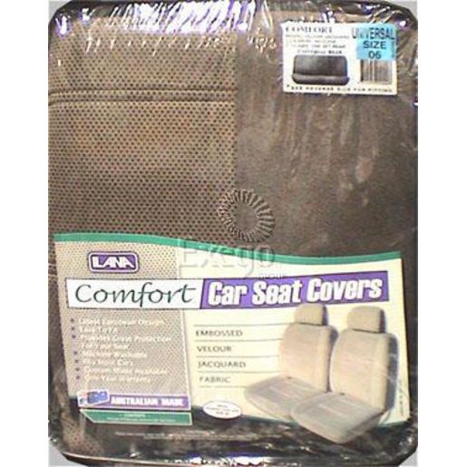 Comfrt Seat Covers Com M/Ft Hgh Bk Moc 2/COM25MOC
