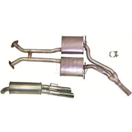 HM Engines Exhaust Sports System-S/Steel SS7TIRS
