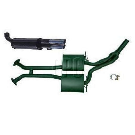HM Engines Exhaust Sports System-Mild Steel HM7TIRS