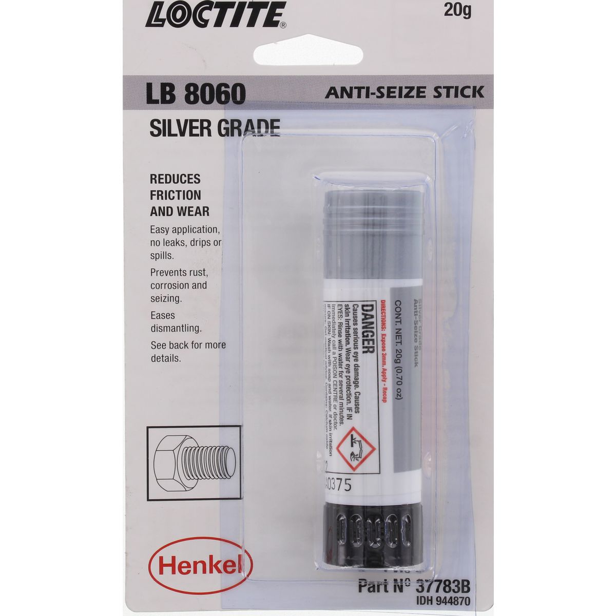 Loctite LB 8060 Silver Grade Anti-Seize 20g 944870