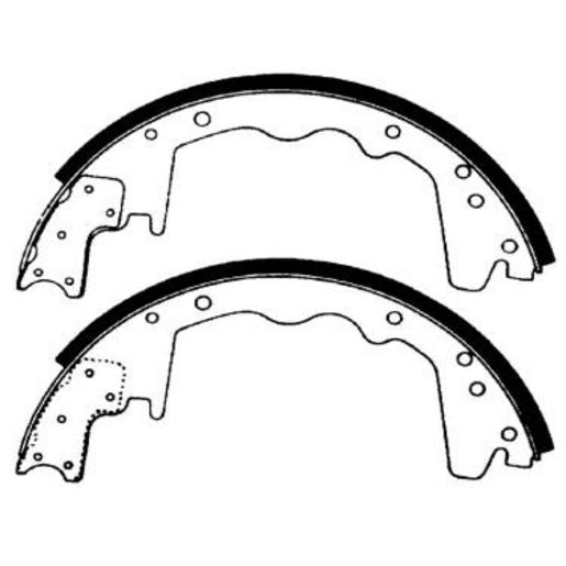Brake Bonders Brake Shoe 304.8mm N1018