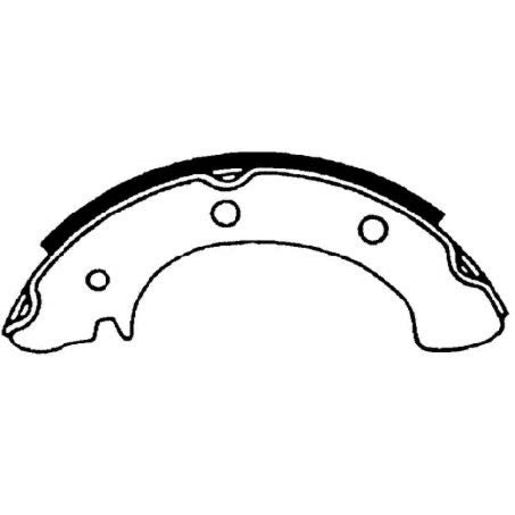 Brake Bonders Brake Shoe 180mm N1368