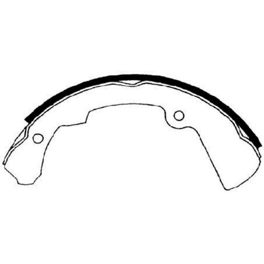 Brake Bonders Brake Shoe 260mm N1390