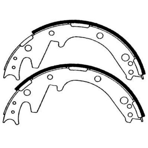 Brake Bonders Brake Shoe 241.3mm N1444