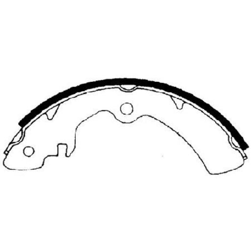 Brake Bonders Brake Shoe 220mm N1539