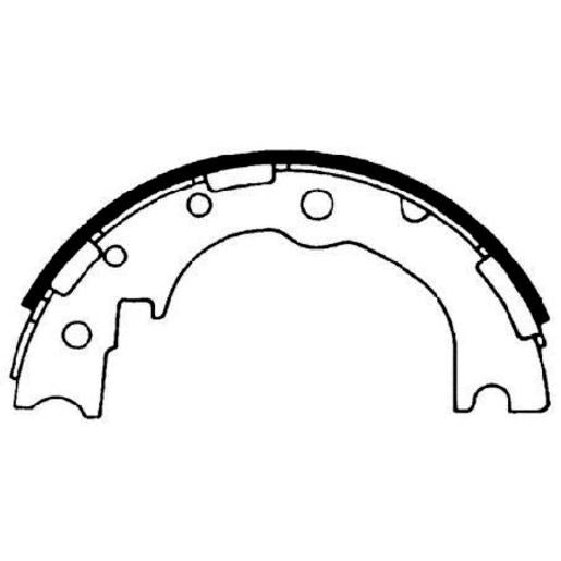 Brake Bonders Brake Shoe 178mm N1543