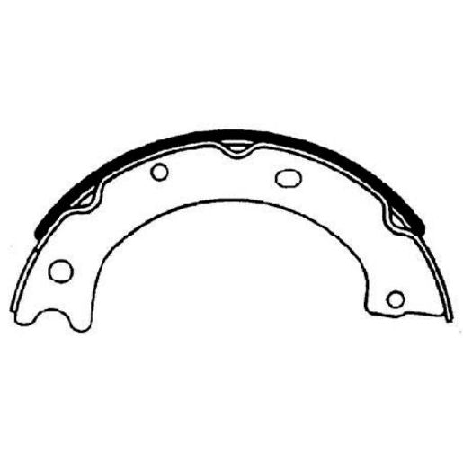 Brake Bonders Brake Shoe 203.2mm N1547