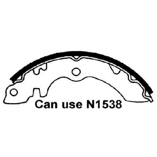 Brake Bonders Brake Shoe 180mm N1565