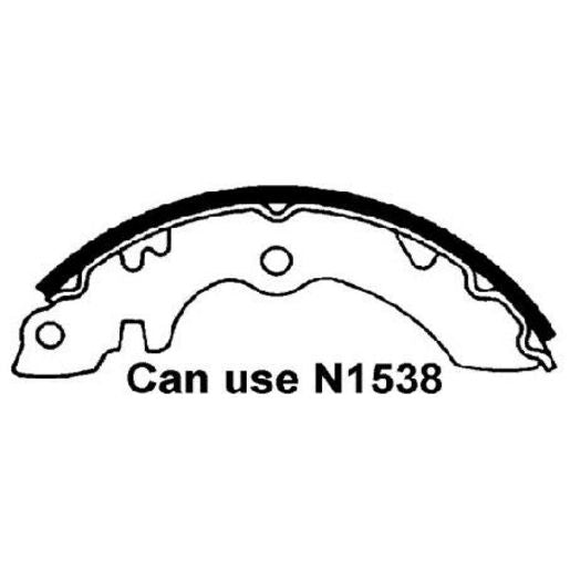 Brake Bonders Brake Shoe 180mm N1565
