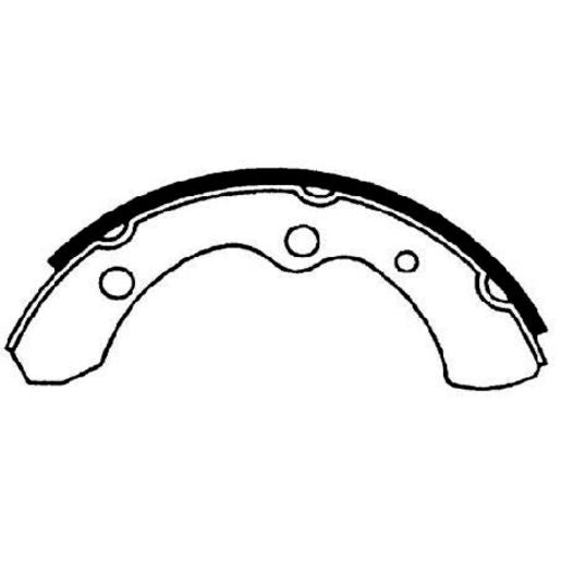 Brake Bonders Brake Shoe 180mm N1609
