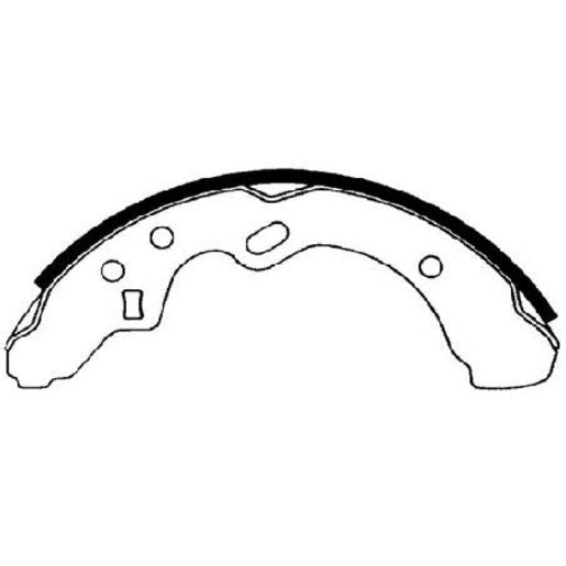Brake Bonders Brake Shoe 228.6mm N1637