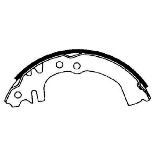 Brake Bonders Brake Shoe 165mm N1670