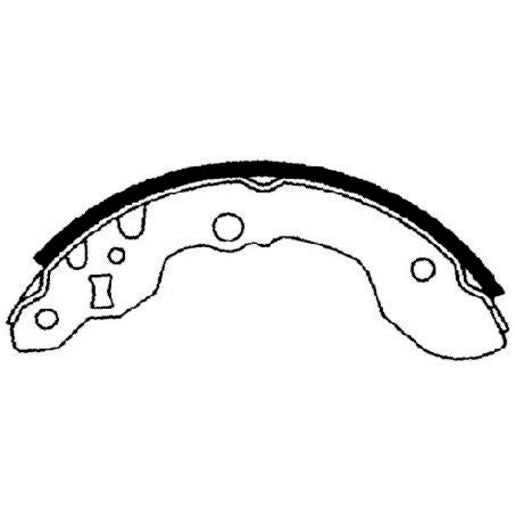 Brake Bonders Brake Shoe 220mm N1691