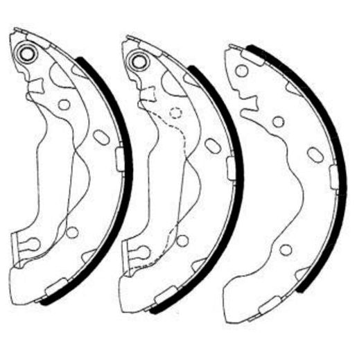 Brake Bonders Brake Shoe 203.2mm N1703