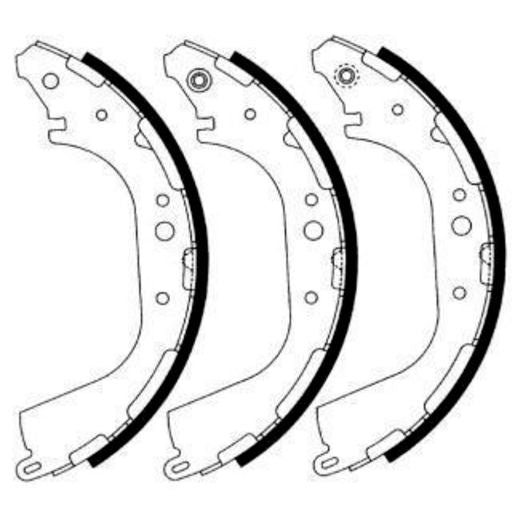 Brake Bonders Brake Shoe 295mm N1726