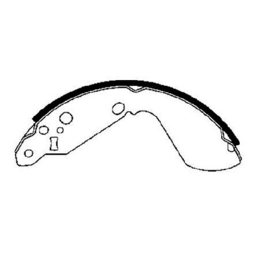 Brake Bonders Brake Shoe 254mm N1735