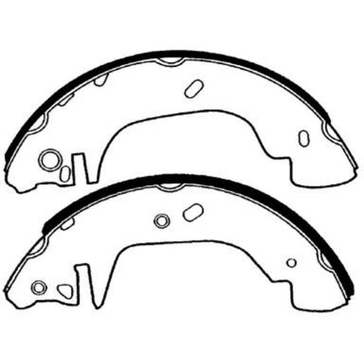 Brake Bonders Brake Shoe 254mm N1738