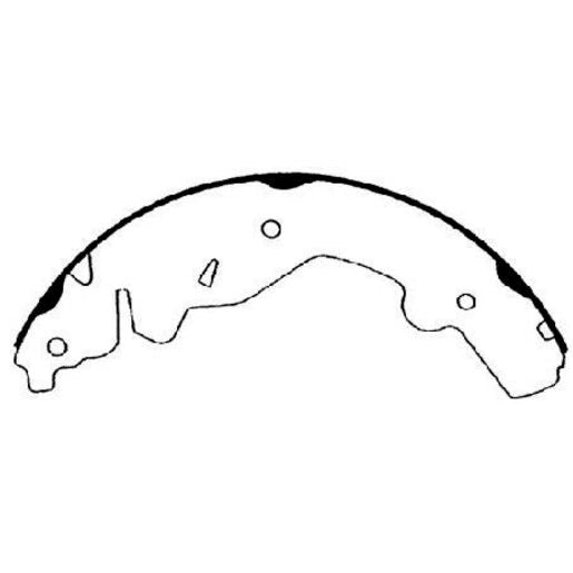 Brake Bonders Brake Shoe 250mm N1754
