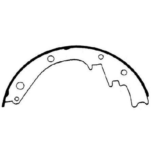 Brake Bonders Brake Shoe 283mm N1761