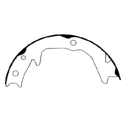 Brake Bonders Brake Shoe 170mm N1770