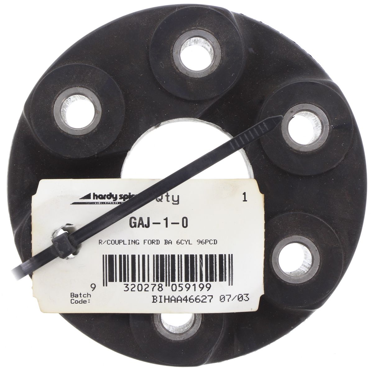 Hardy Spicer Driveshaft Coupling GAJ-1-0