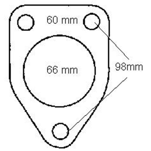 Walker Exhaust Flange Gasket G918