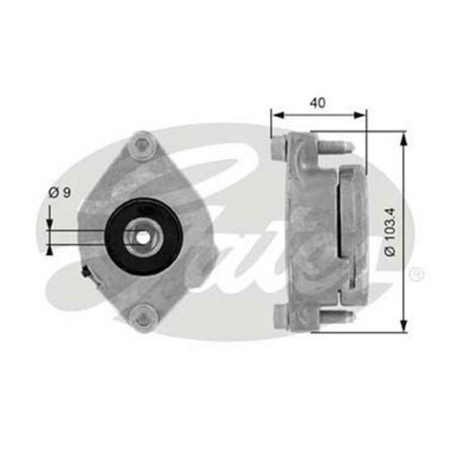 Gates Automatic Belt Tensioner 38147