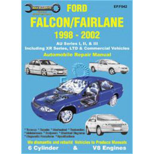 Ellery Publication Falc/Fairlne 98-02 Workshop Manual EP.F042