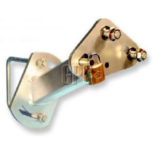 Trojan Security Lock Suits 40mm And 50mm Rs Drawbars Spare Wheel Mount 535080