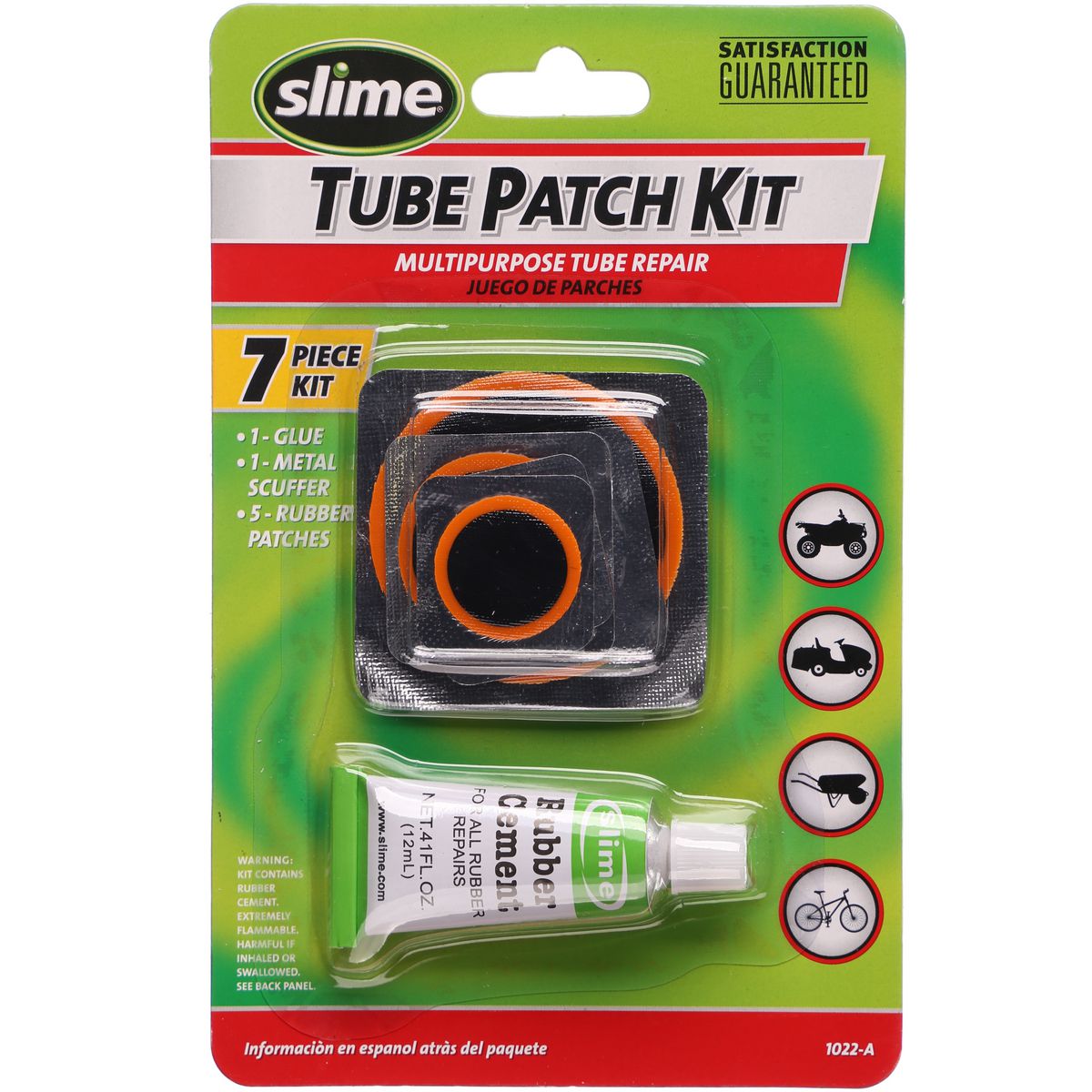 Slime Tube Patch Kit 7 Piece 1022-A