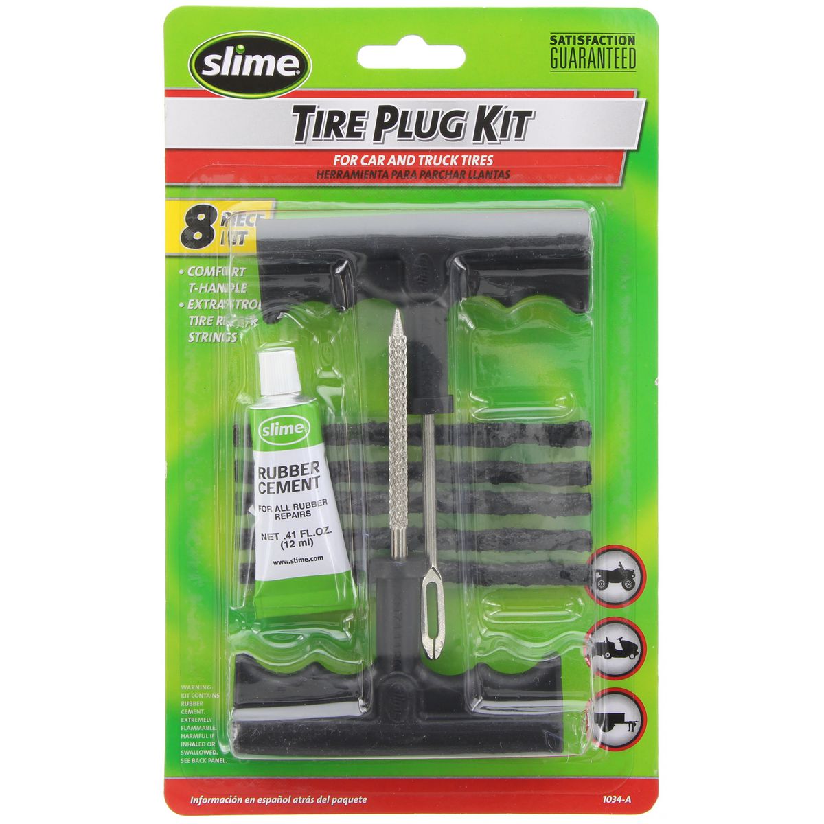 Slime Tyre Repair Kit 8 Piece 1034-A