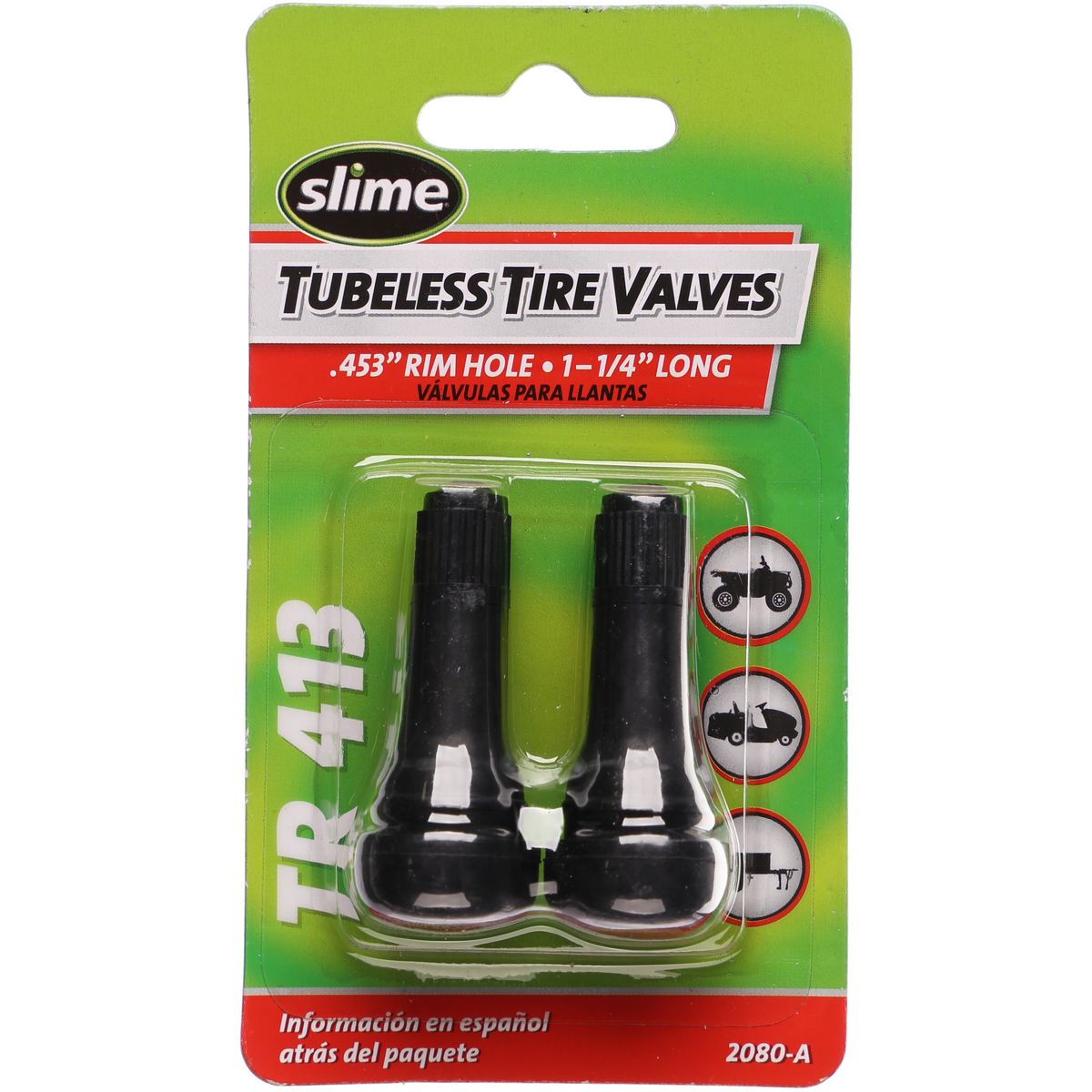 Slime Tubeless Tyre Valves (2 Pack) 2080-A
