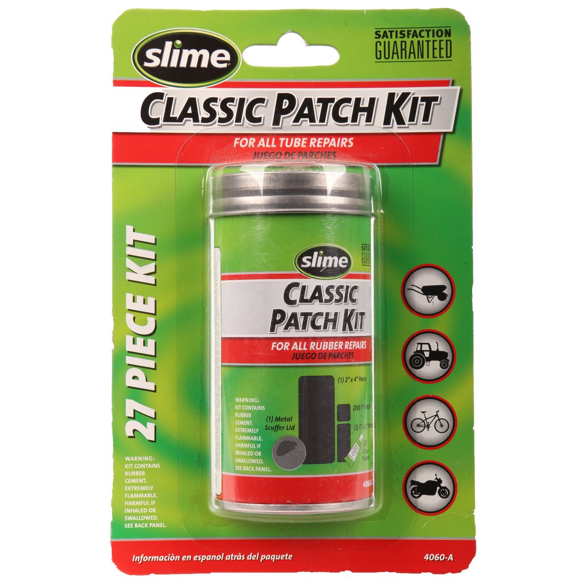 Slime Classic Rubber Patch Kit - 27 Pc 4060-A