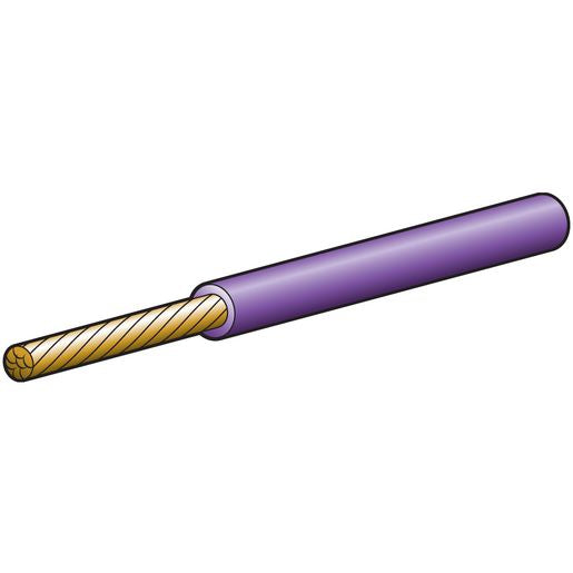 Narva 3Mm Single Core Automotive Cable Violet 100M 5813-100VT