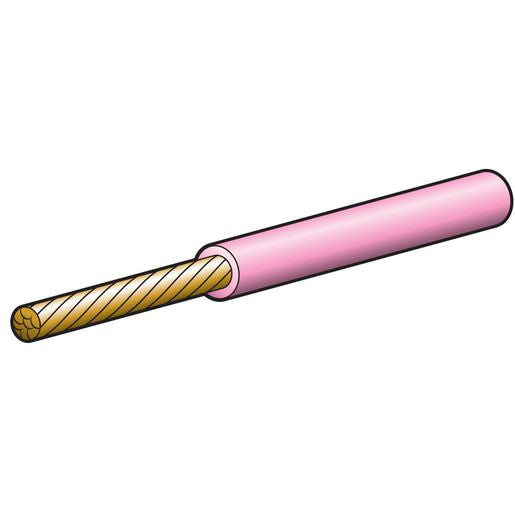 Narva 4Mm Single Core Automotive Cable Pink 100M 5814-100PK