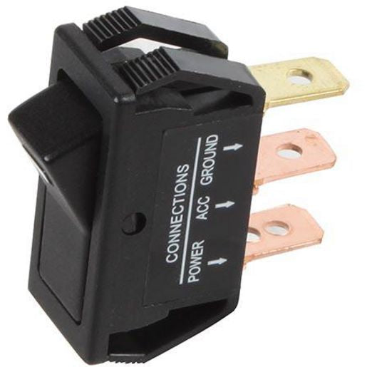 Narva Rocker Switch 12V On/Off LED Blue 62001BL