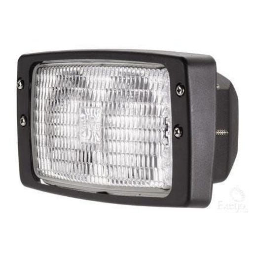 Narva Halogen Work Light Rectangle 12 Or 24V Flood Beam 72408