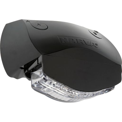 Narva LED Model 16 Licence Plate Lamp 9-33V with Black Housing & 2.5m Cable 91675