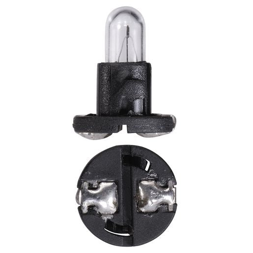Narva Dash Panel Globe 12V 1.2W T-1/4 NW Black Base (10 Pack) 47734