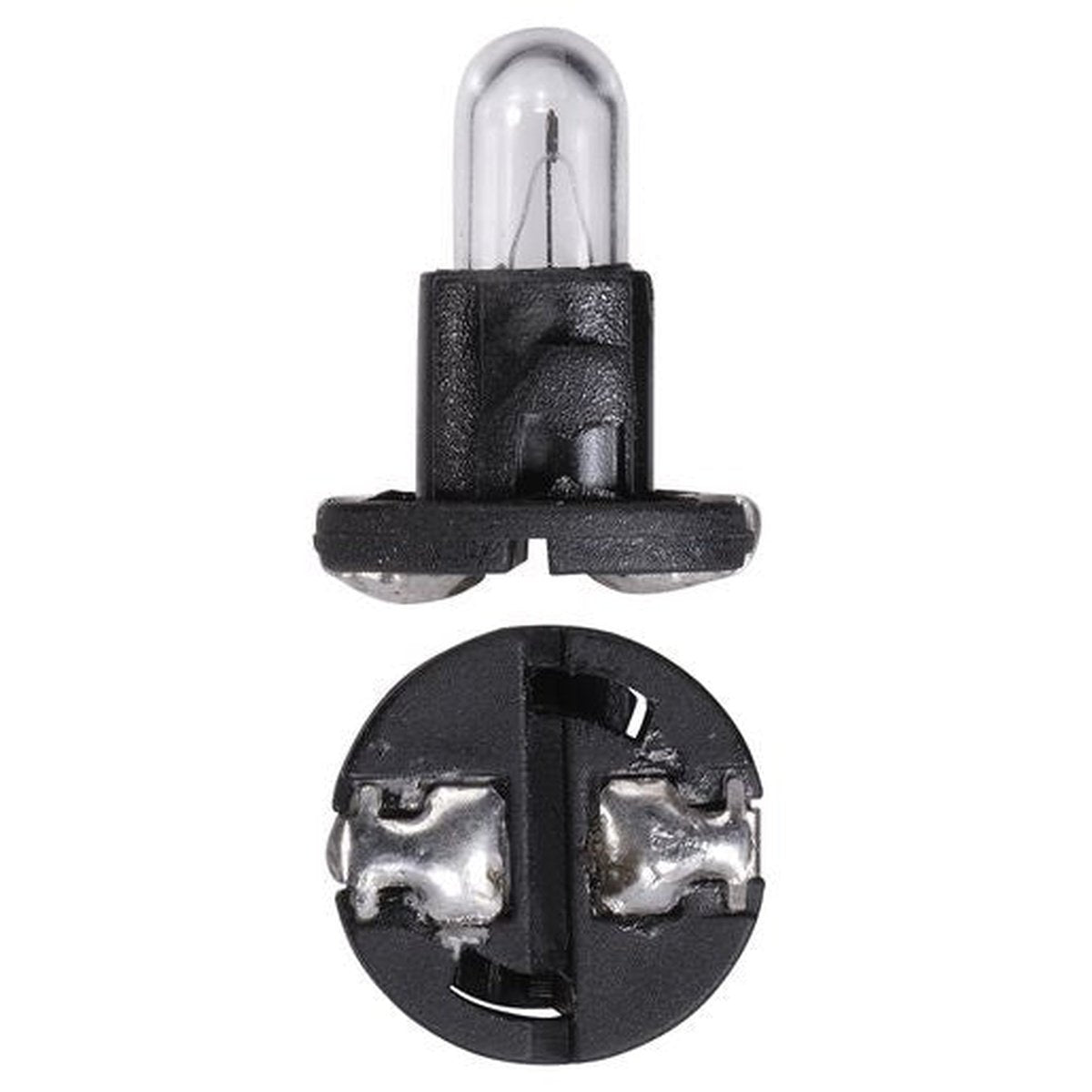 Narva Dash Panel Globe 12V 1.2W T-1/4 NW Black Base (10 Pack) 47734