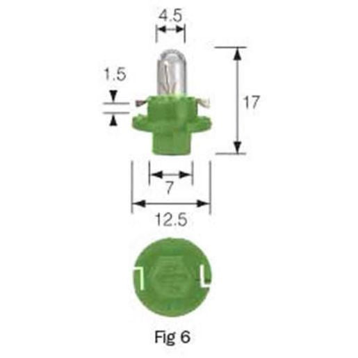 Narva Dash Panel Bax8.4 Globe 12V 2W 47752