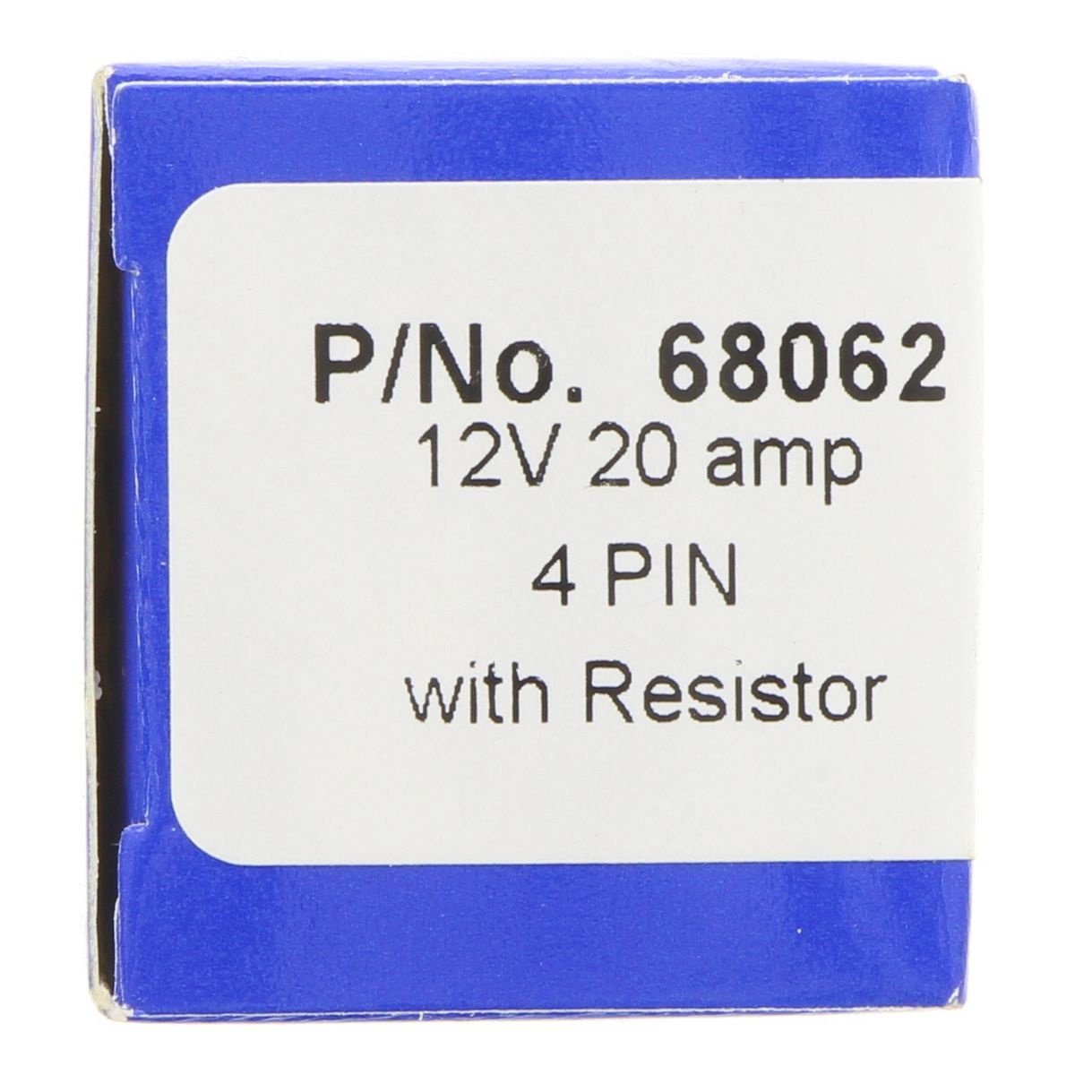 Narva Micro Relay Normally Open With Resistor 12V 4 Pin 20A 68062