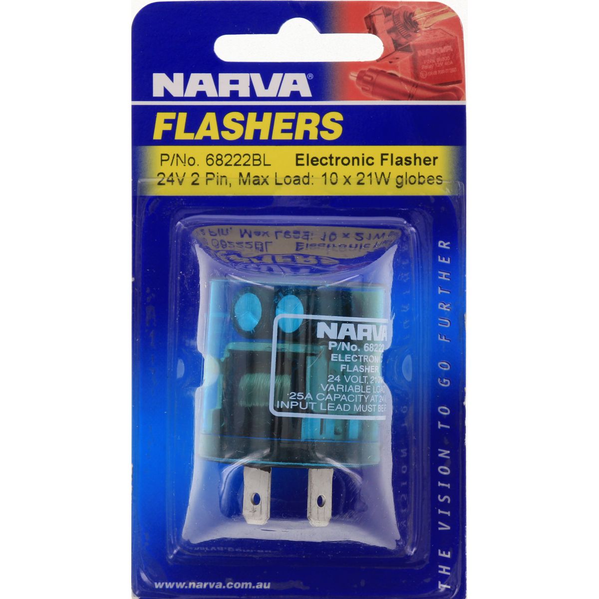 Narva Flasher Unit 24V 2 Pin 68222BL