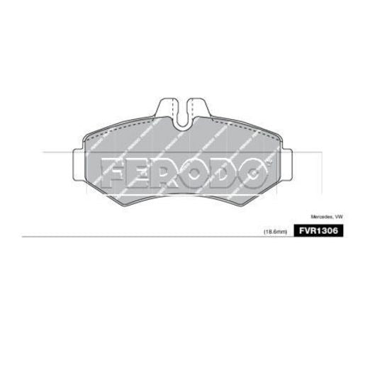 Ferodo Brake Pad Set FVR1306
