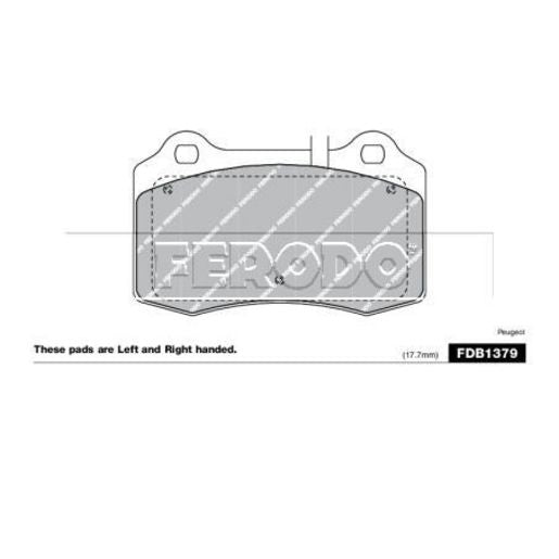 Ferodo Brake Pad Set FDB1379