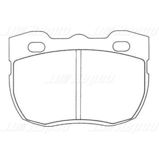 Silverline Brake Pad Set DB1176SLP